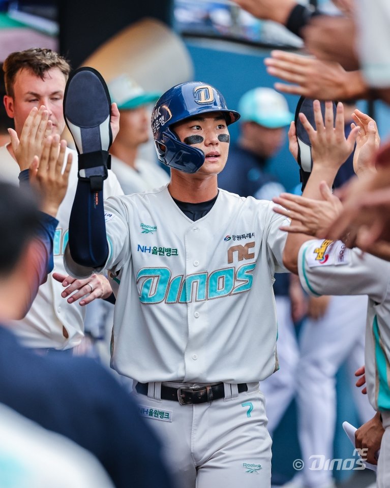 NC 김주원은 WBC서 키운 패스트볼 대응 능력을 토대로 올 시즌 타격 능력을 발전시켰다. 사진제공|NC 다이노스