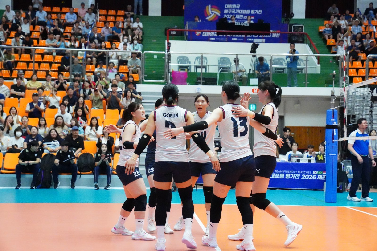 ‘나현수 12점-이다현 11점’ 女 배구 대표팀, 인도네시아와 평가전 첫 경기서 3-1 역전승...지난달 AVC컵 우승 기세 이어갔다