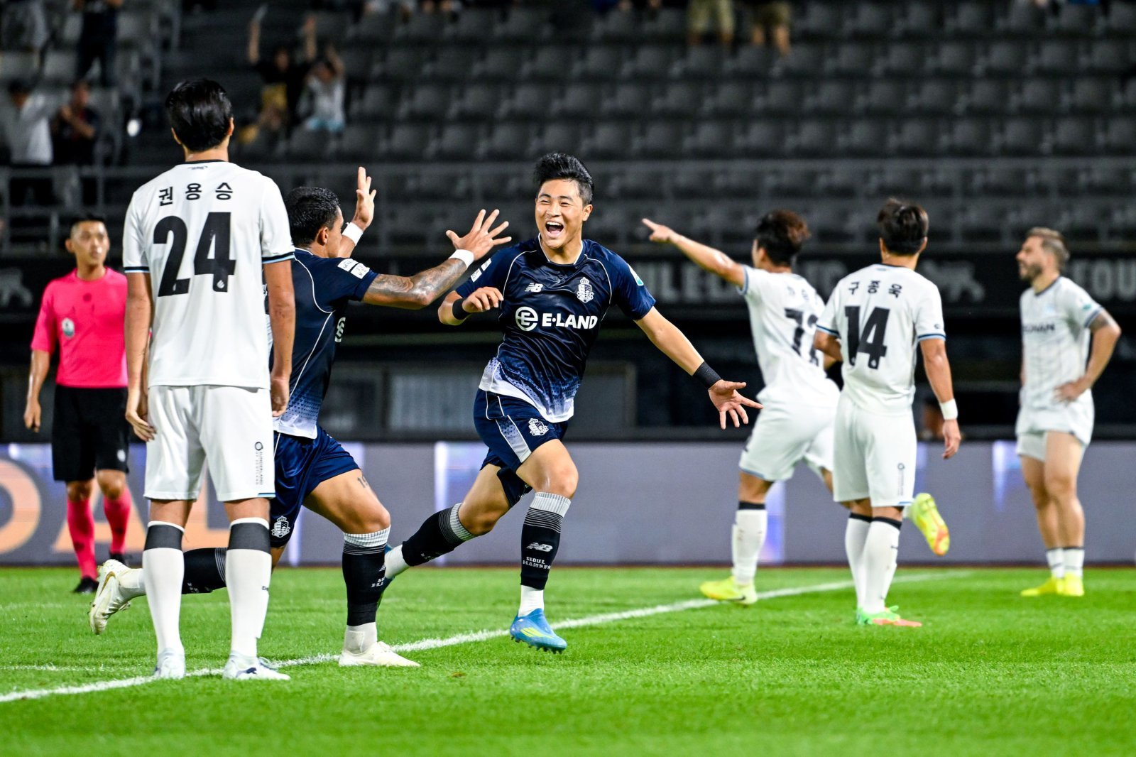 서울 이랜드 안주완, 박승수(뉴캐슬 U-21) 넘고 K리그 최연소 득점 기록…“앞으로 더 많은 것을 보여드리겠다”