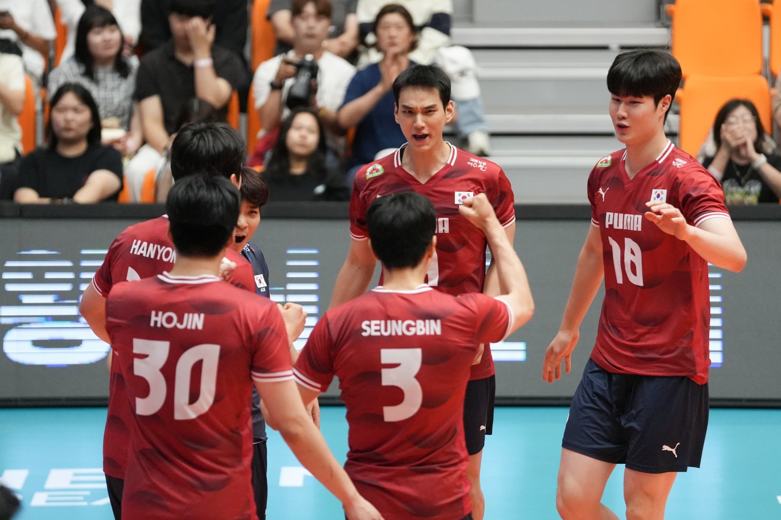 남자배구대표팀, 브라질과 평가전 1승2패 마무리…아시안게임 앞두고 블로킹 열세와 범실 과제 확인