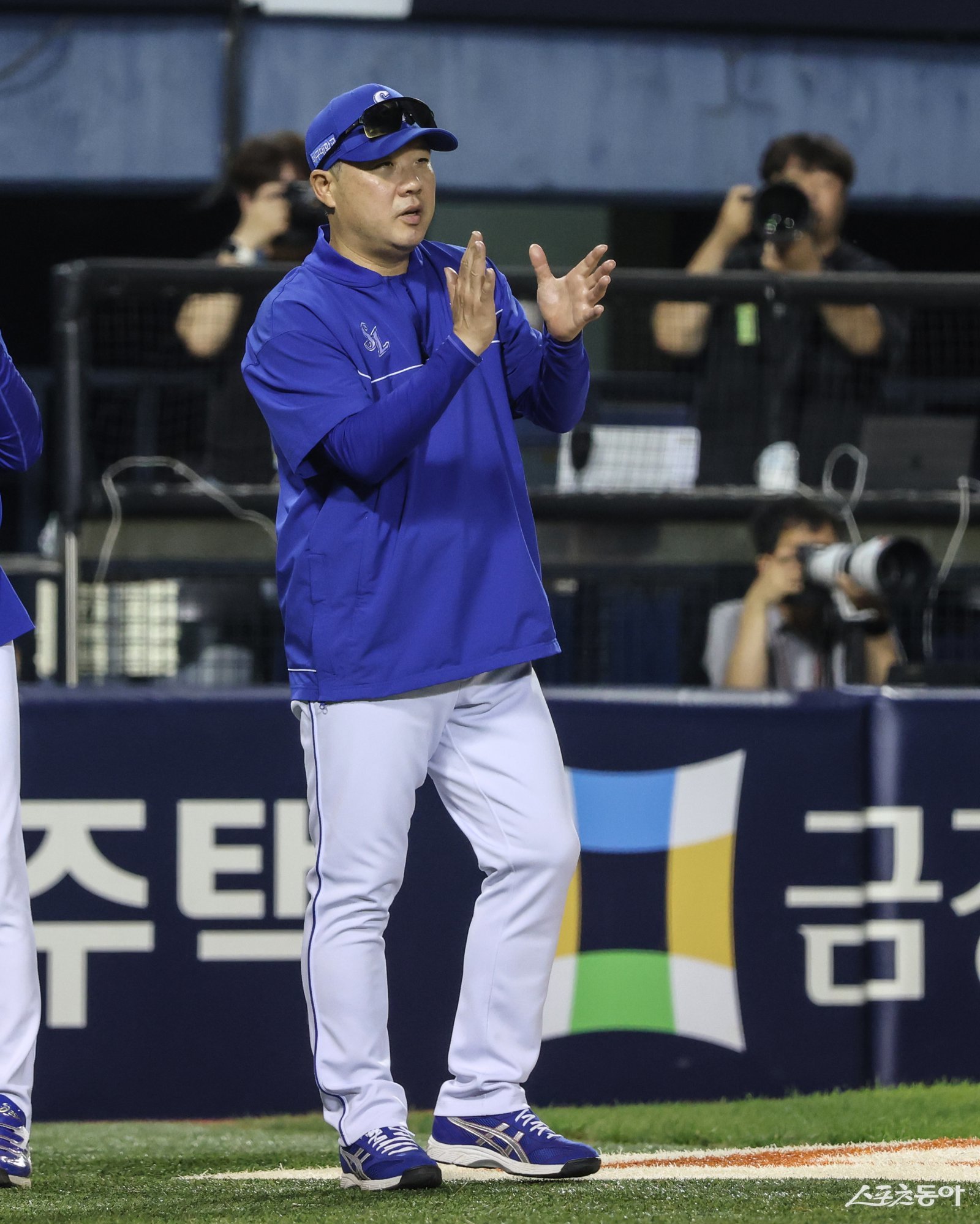 “발바닥도 뜨거웠다” 시민구장 시절 돌아본 박진만 삼성 감독, 혹서기 대책 고려