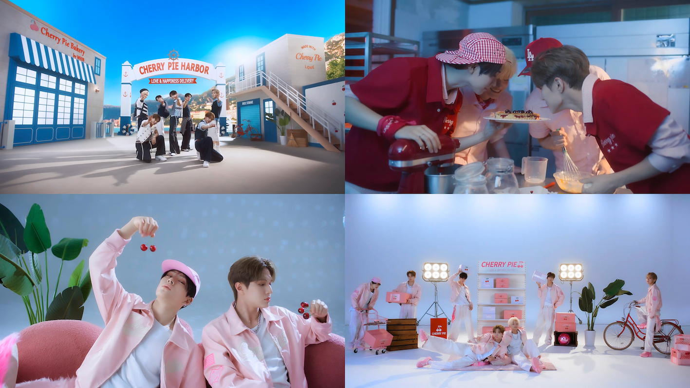 휘브, ‘CHERRY PIE’ 컴백…키치한 퍼포먼스로 ‘엠카’ 첫 무대
