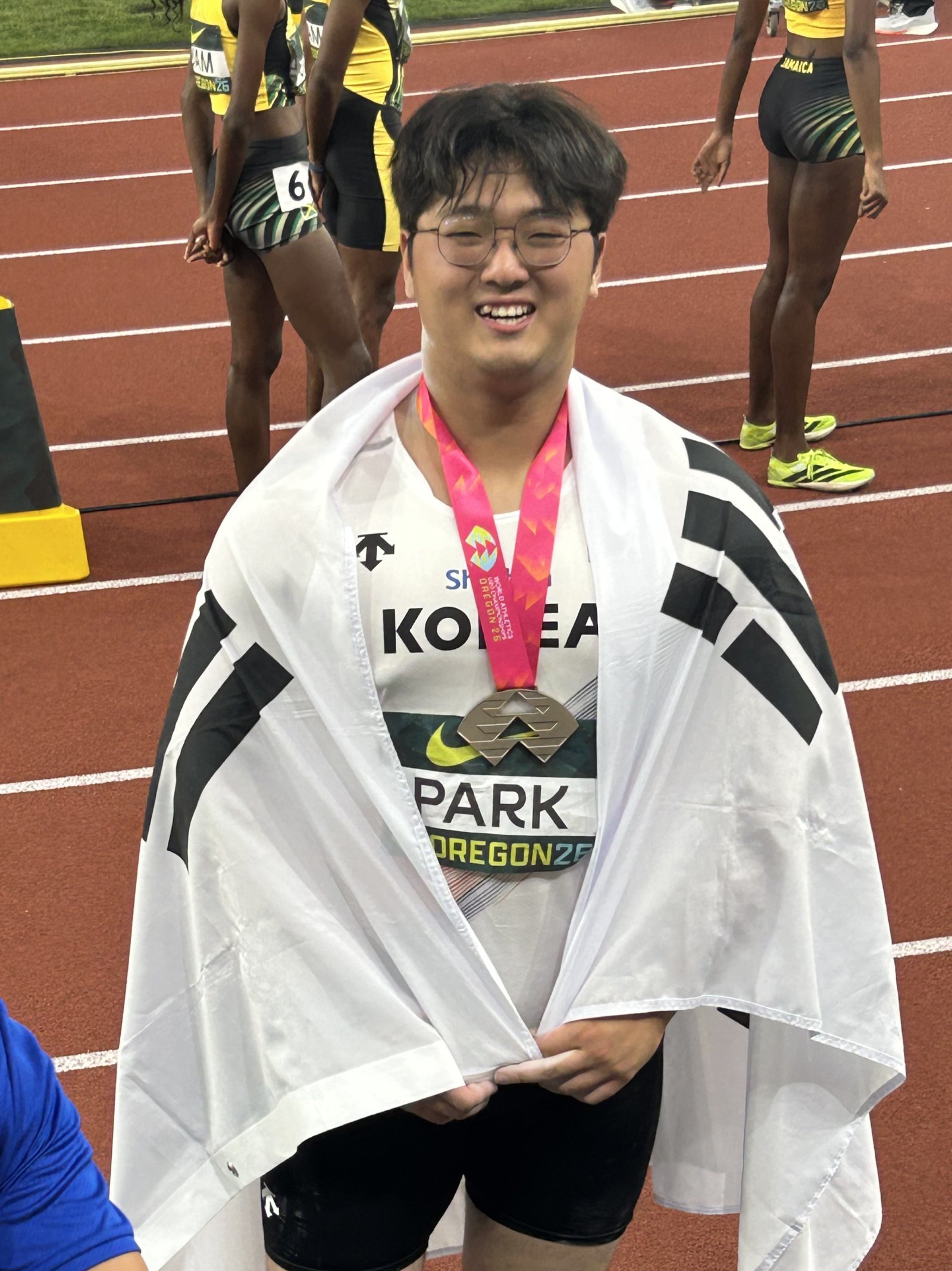 박시훈, U-20 세계육상선수권서 새 역사 썼다…男 포환던지기 銀으로 34년 만에 韓 역대 최고 성적 타이 수립