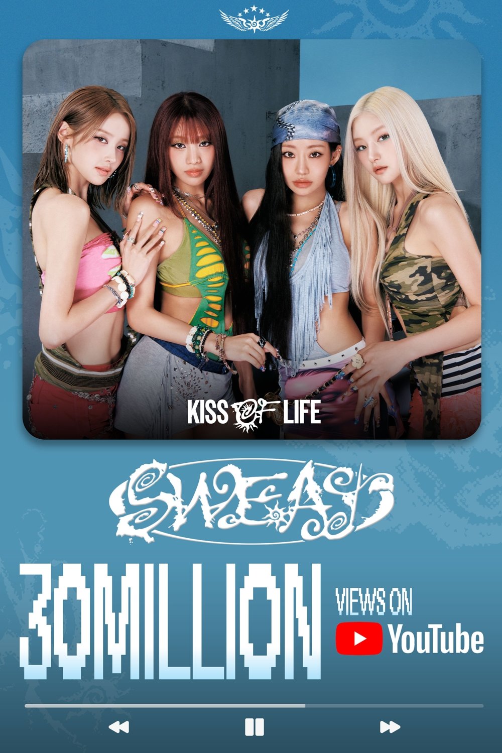 키스오브라이프, ‘SWEAT’ 터졌다…‘Who is she’ 이어 연타석 흥행