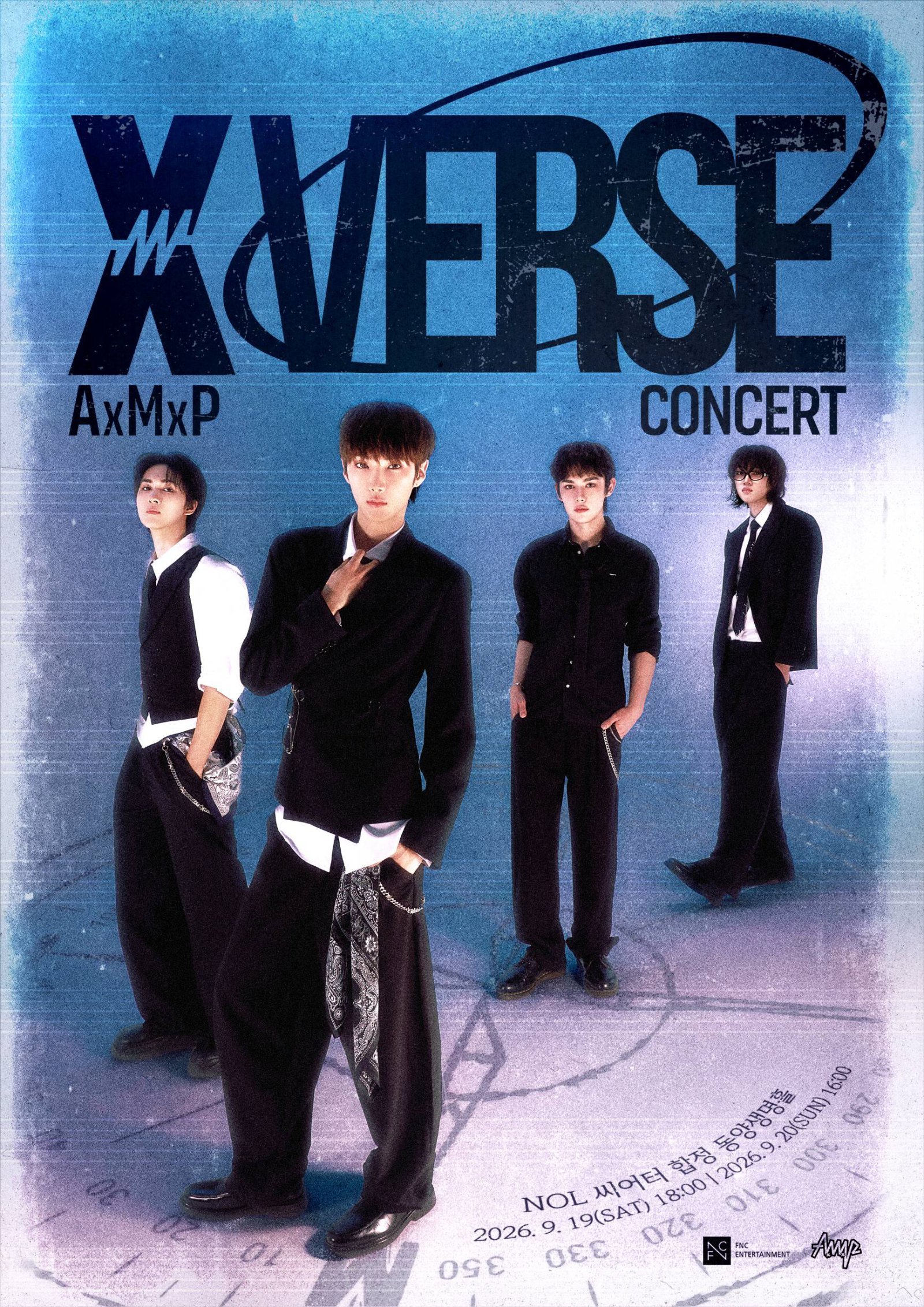 AxMxP, 첫 단독 콘서트 ‘X VERSE’ 메인 포스터 공개