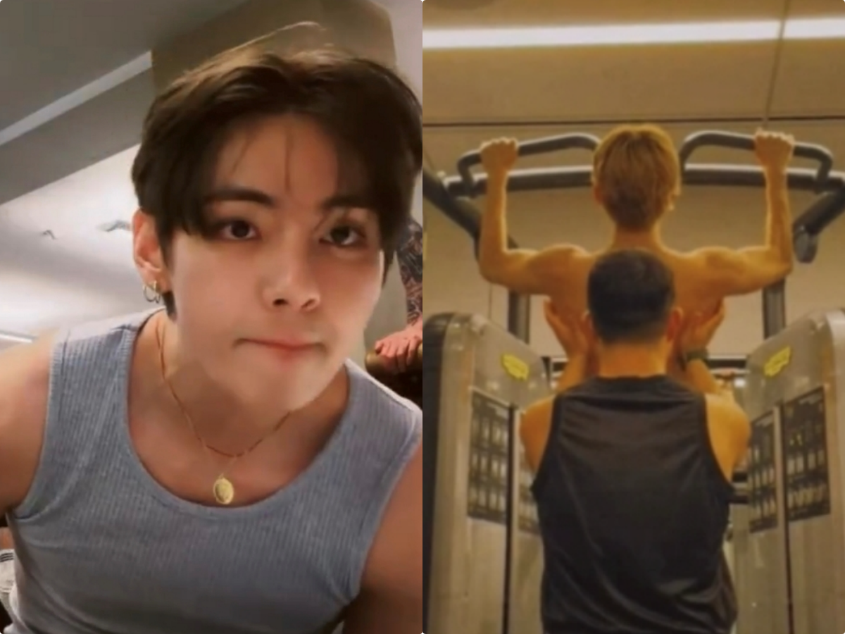 방탄소년단 뷔, 운동 중 성난 등근육 포착…‘Normal life’ 속 반전 일상