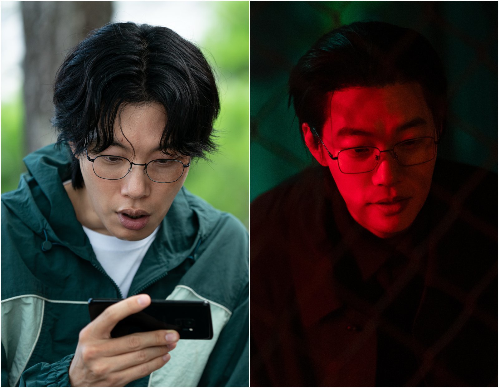 류준열 1인 2역 도전…‘들쥐’ 스틸 공개, 숨 막히는 추적과 대립