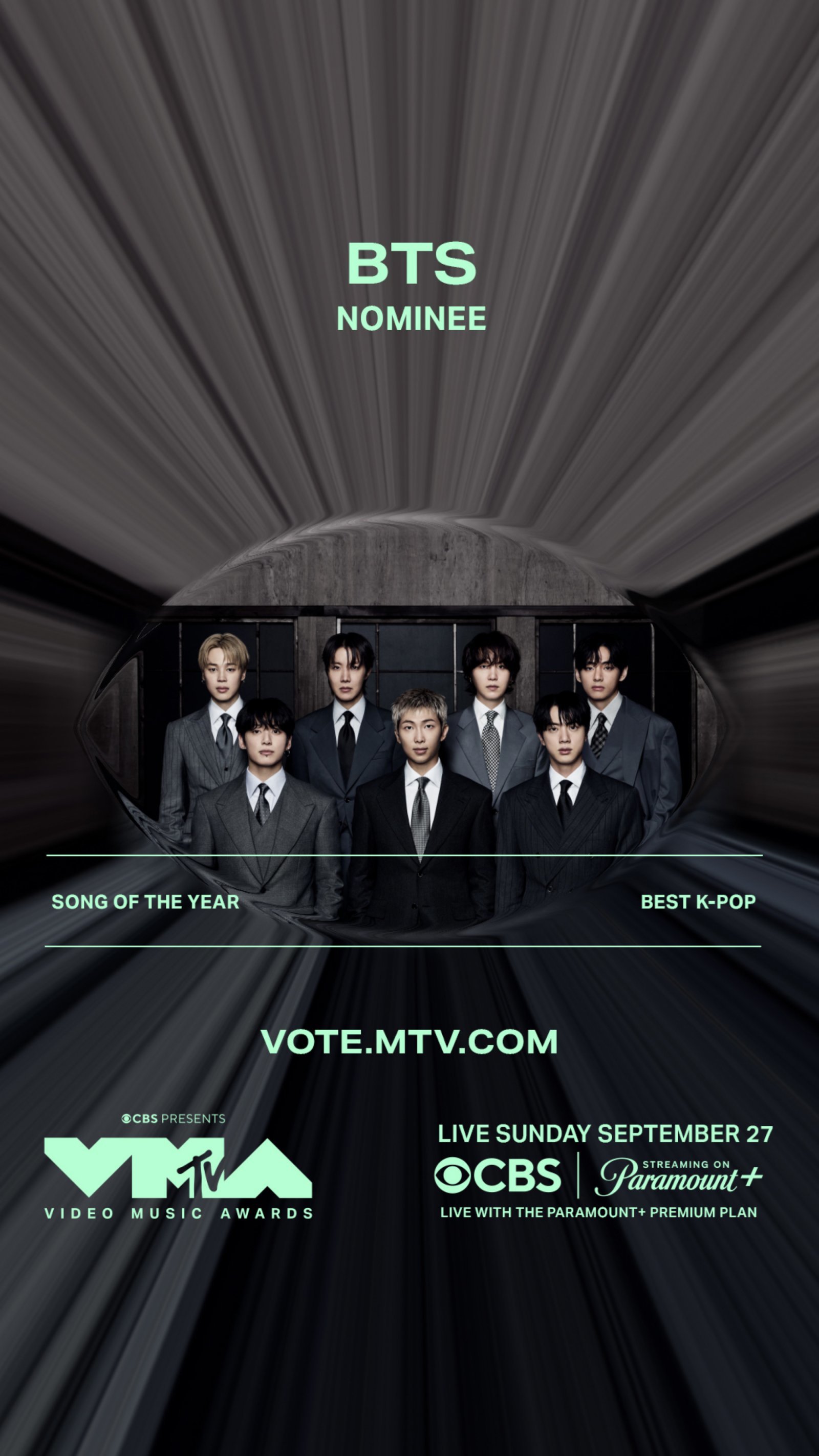 ‘Dynamite’ 이어 ‘SWIM’…BTS, VMA 올해의 노래 재도전
