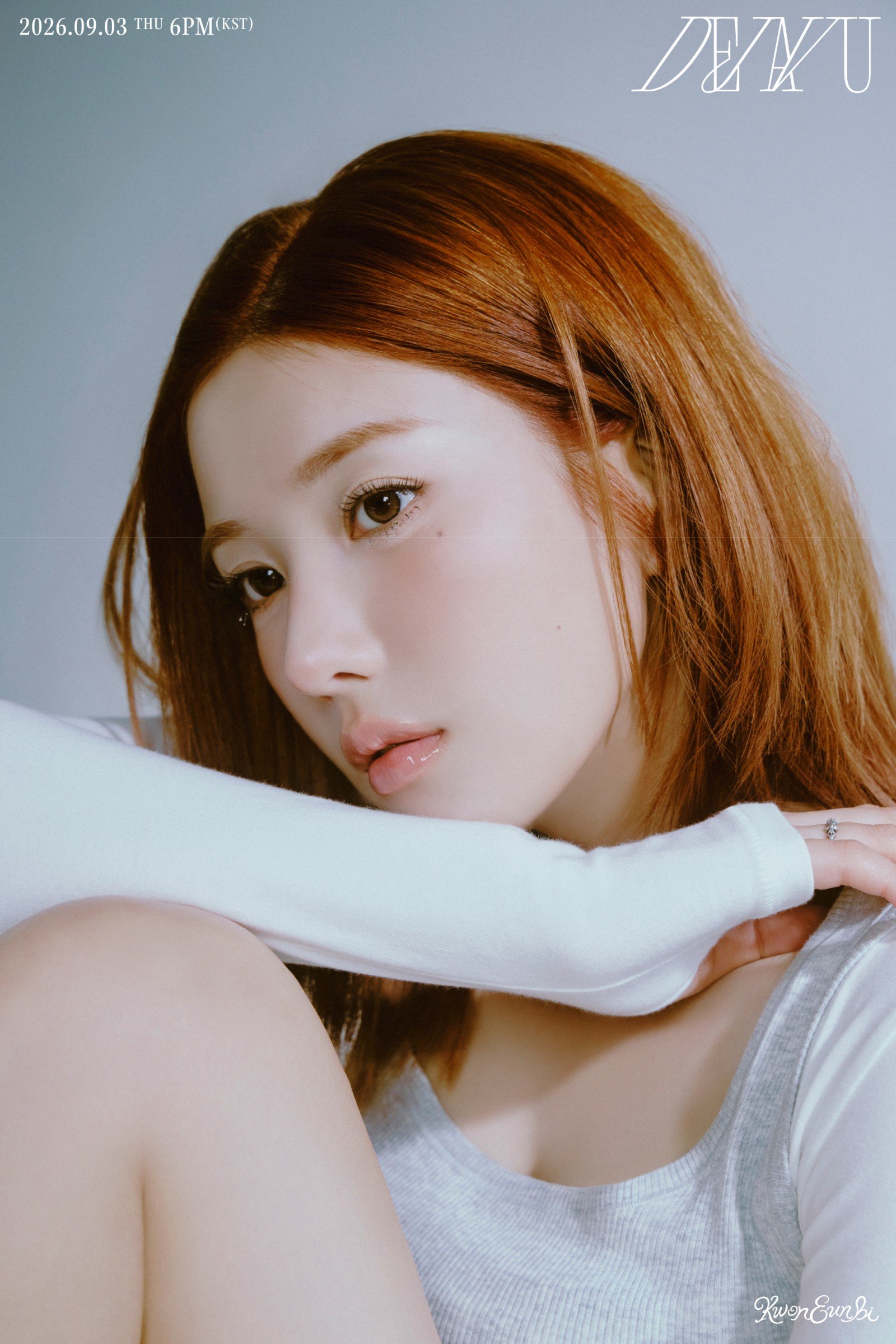 권은비, 오렌지 헤어로 확 달라졌다…1년 4개월 만 컴백
