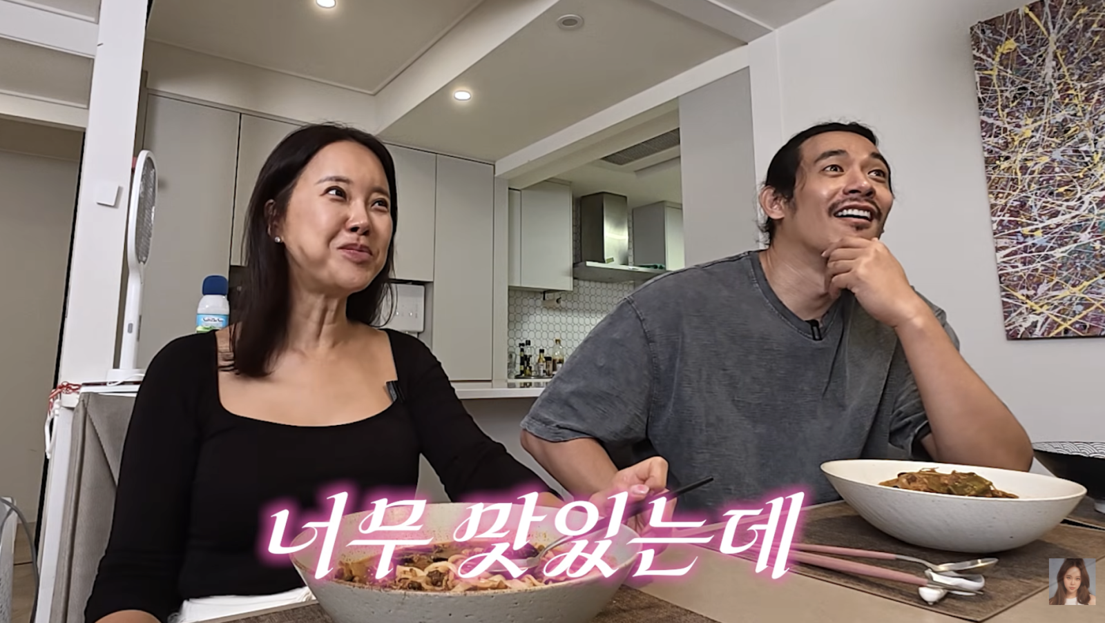 백지영, ♥정석원 첫 짬뽕에 눈 뒤집혔다…“너무 맛있어” 국물까지 싹