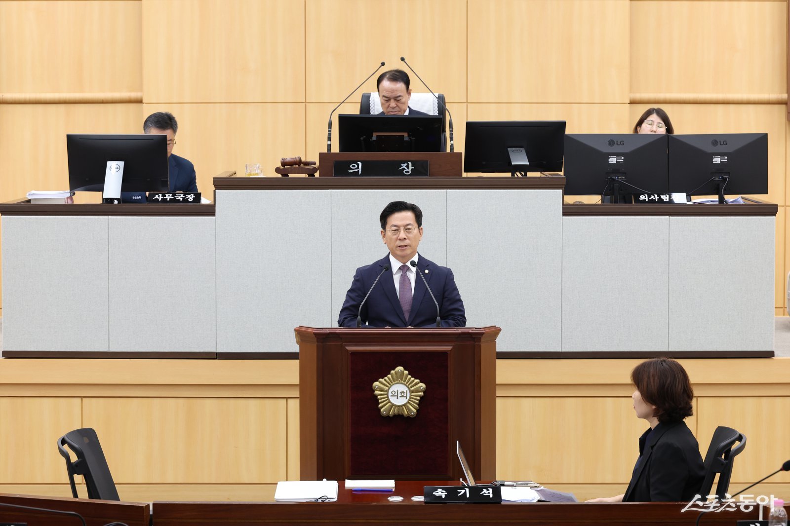 강현태 여수시의원이 세계인이 체감하는 ‘스마트 청결 관광도시’를 만들어야 한다고 관리체계를 촉구했다. 사진제공=여수시의회