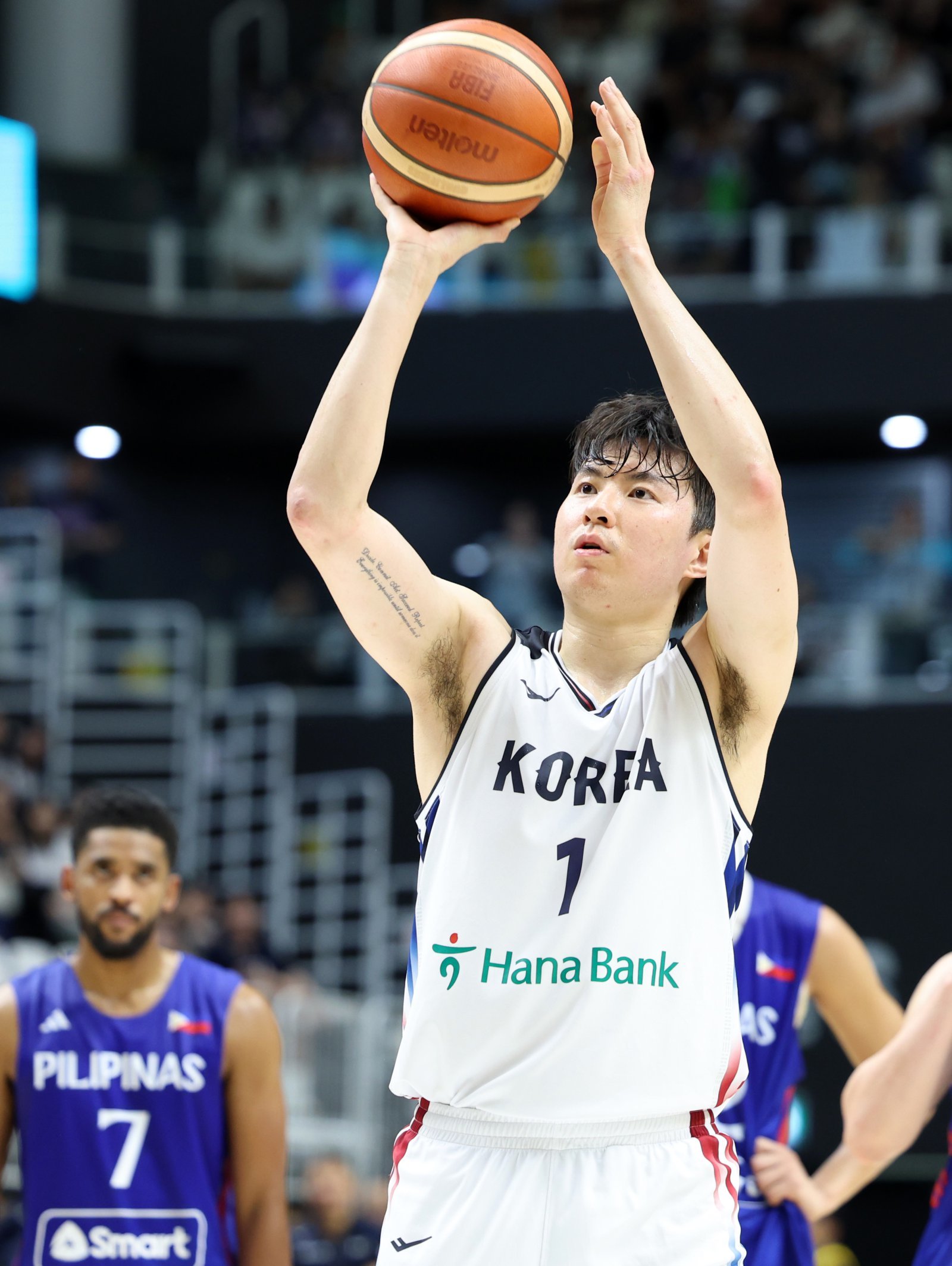 NBA 포틀랜드와 이그지빗10 계약 체결한 이현중, AG 금메달이 더 절실해졌다