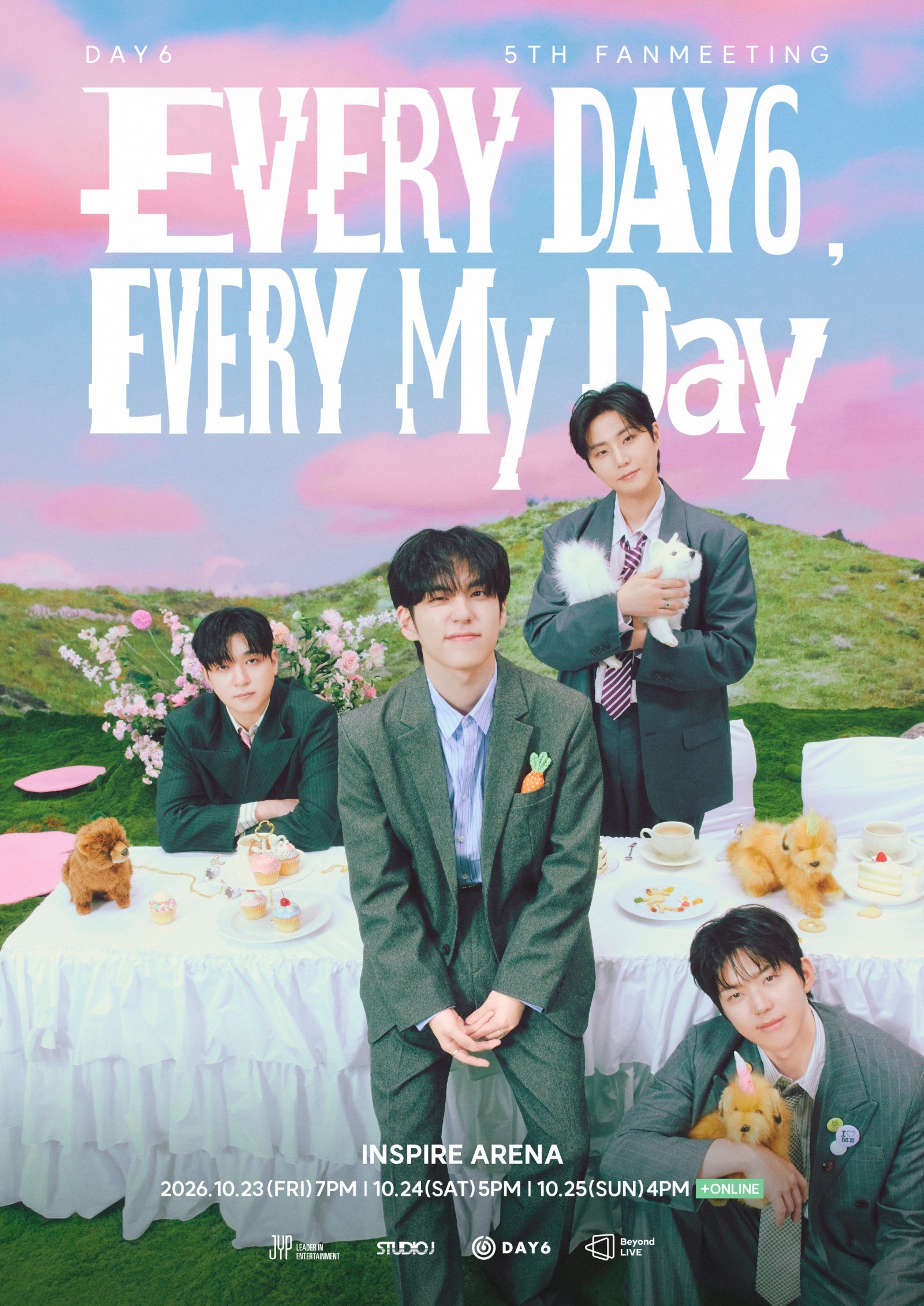 데이식스, ‘EVERY DAY6, EVERY My Day’ 개최 확정