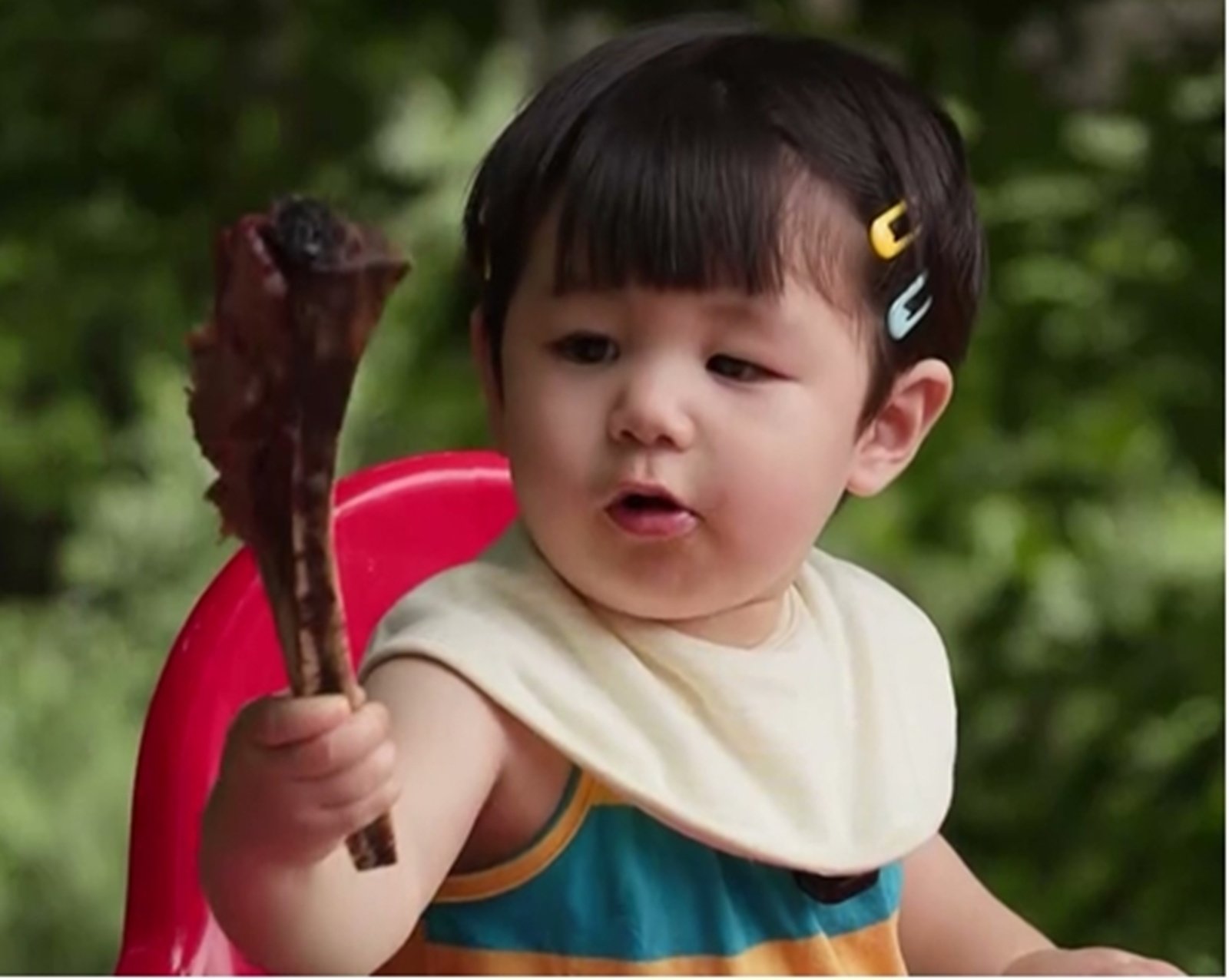 심형탁 子 하루, 생애 첫 계곡 나들이…쪽갈비 5개 ‘순삭’ (슈돌)