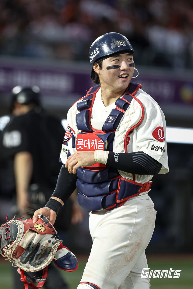 이보 전진 위한 일보 후퇴…롯데 숙원사업 마침표 찍은 손성빈, 손가락 부상으로 쉼표