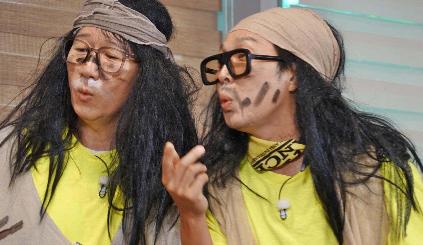 지석진·하하 거지꼴, ‘휘파람 한남자’ 구걸 (런닝맨)