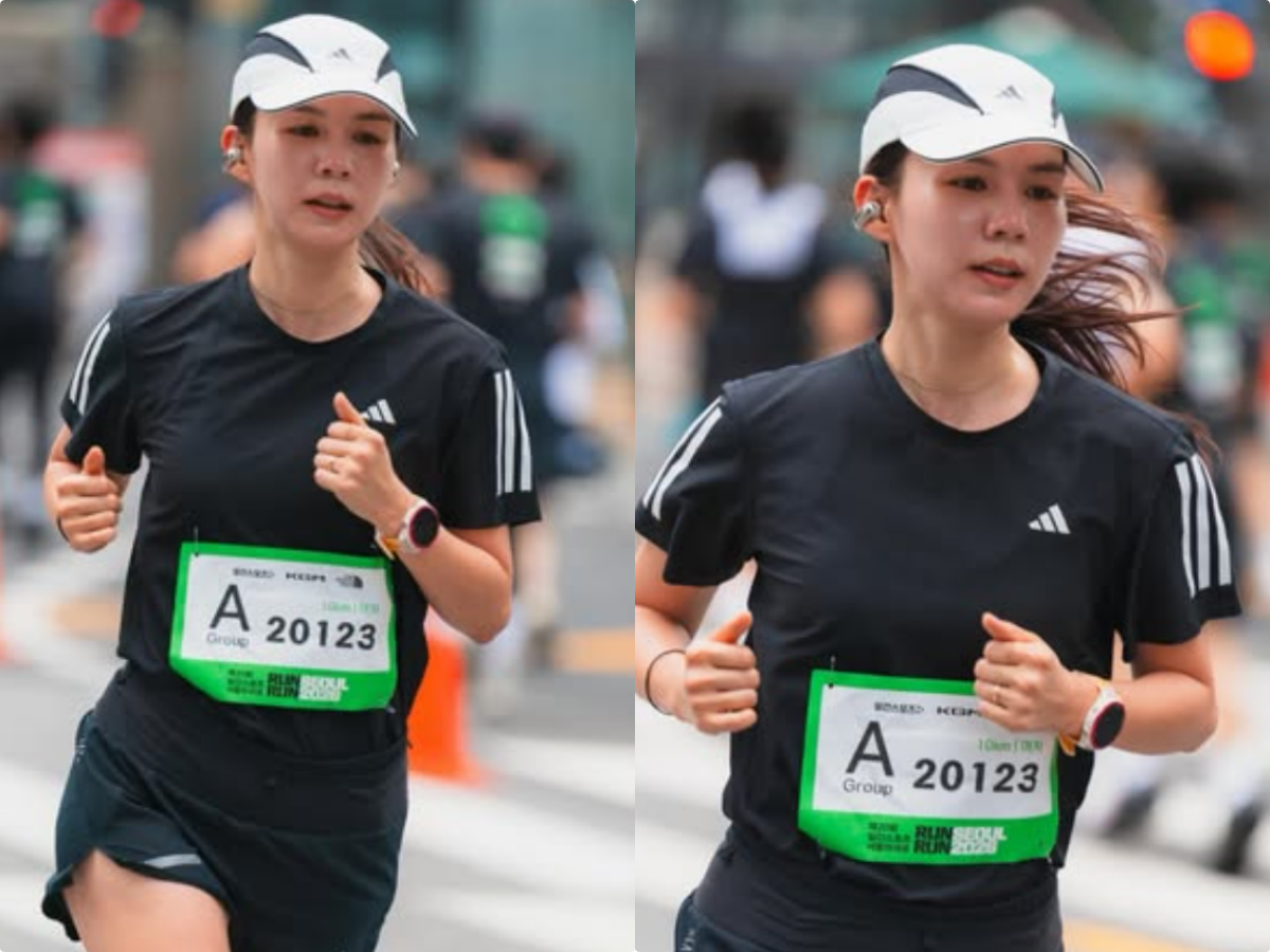 진태현, 암 수술 1년 만에 21km 달렸다…“♥박시은이 제일 예뻐” [SD톡톡]