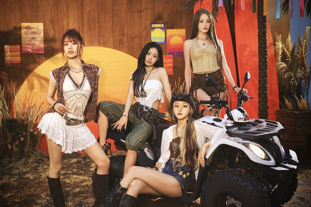 키스오브라이프, 日 미니 2집 ‘SWEAT’ 오늘(16일) 발매