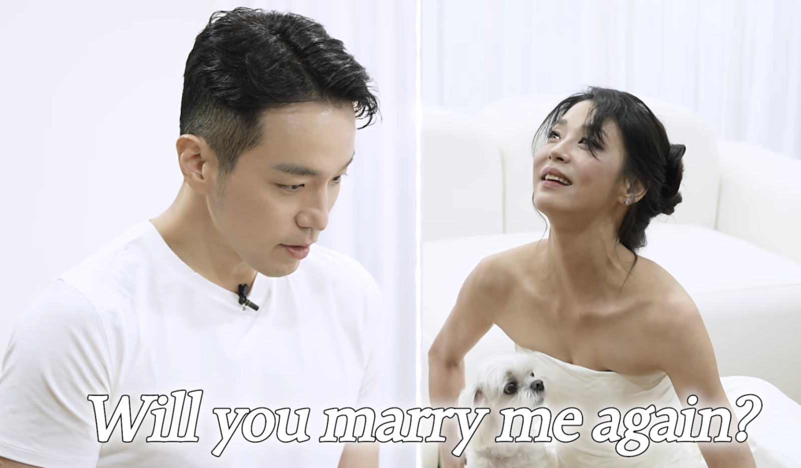 한고은, ♥신영수 몰래 리마인드 웨딩 “또 결혼해 줘요”