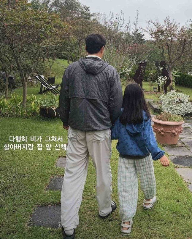 한채아♥차세찌 女, ‘차범근 손녀’답네…축구교실서 인생 첫 골
