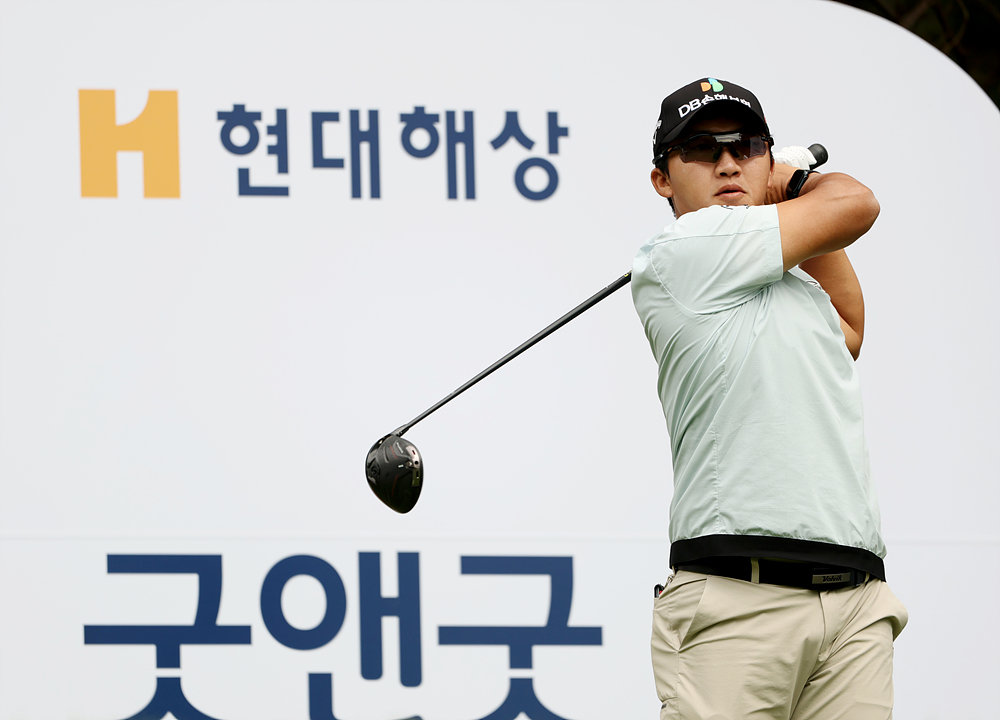 [현대해상 최경주 인비테이셔널 1R] ‘시즌 첫 승·통산 4승 도전’ 김홍택, 5언더파 선두권 출발