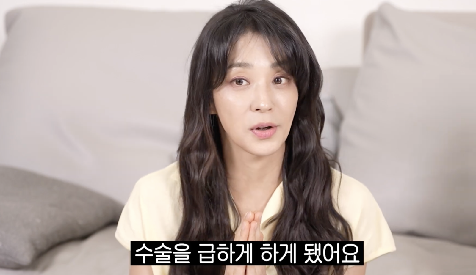 한고은, 가슴 혹 5cm 커져 수술…추석엔 응급실서 “남편에게 마지막 부탁”