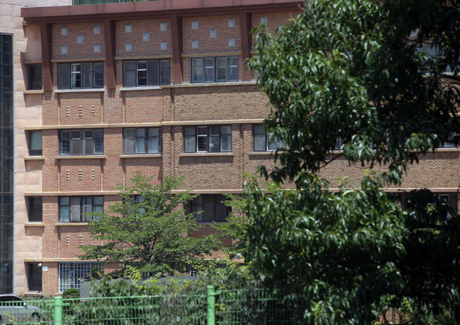참사로 희생된 2학년 아이들의 원래 교실(2, 3층) 전경. 안산=양회성기자 yohan@donga.com